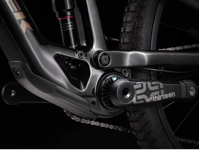 Trek Fuel Exe 9.8 XT Electric Mountain Bike in Smoke-9